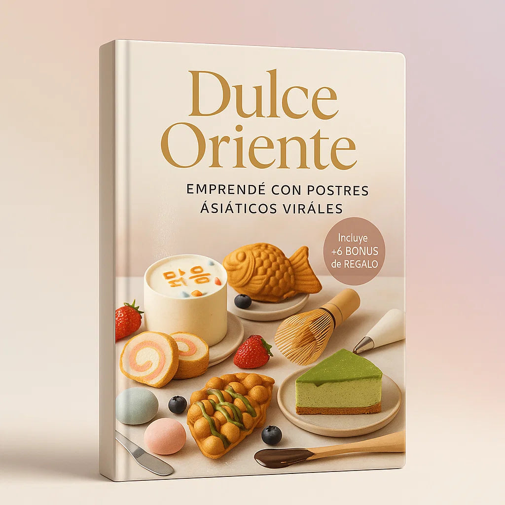 Dulce Oriente - Emprendé con Postres Asiáticos Virales