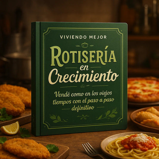 Rotisería en Crecimiento: Vendé como en los viejos tiempos con el paso a paso definitivo + 3 BONUS de REGALO