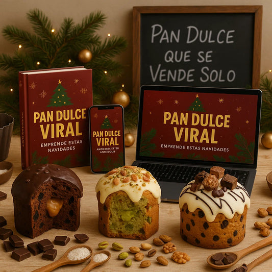 [11x1] Pan Dulce Viral: Emprendé estas Navidades + 10 BONUS de REGALO