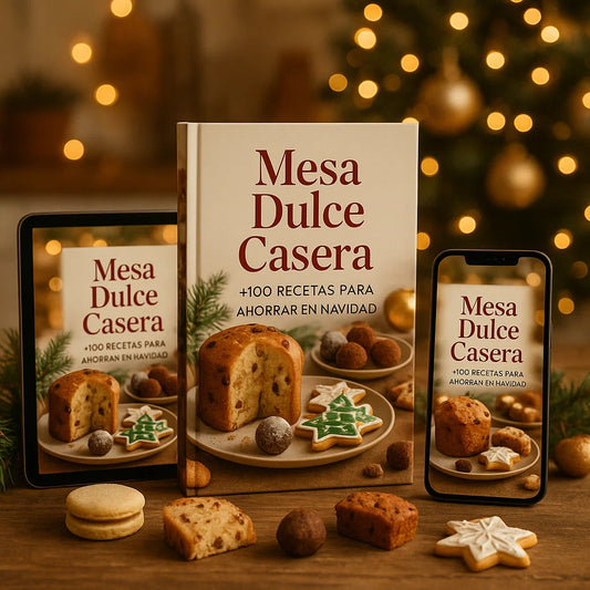 Mesa Dulce Casera: +100 Recetas para Ahorrar en Navidad